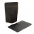 Standbodenbeutel Reispapier Schwarz 7,9x5,1x13cm | 28 Gramm (100 Stück) [ZBGR1SB]