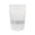 Standbodenbeutel Reispapier Weiß 13x8x20,5cm | 113 Gramm (100 Stück) [ZBGR3W]