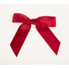 Red Pre-tied Bow 2.2cm (100 Pieces) [BOW7RE]