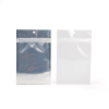 Weiß Transparente Metalissierte Griffbeutel aus Barrierefolie 7.6 x 11.4 cm (100 Pieces) [HZBB3CW]