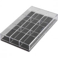 Aufbewahrungsbox,  16,5x9,3x2,4 cm, 100Stck. [HOB-01202]