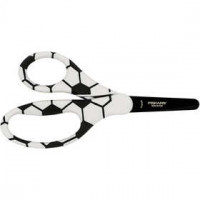 Kinderschere, L 13,5 cm, B 6,5 cm, Fußball, 1Stck [HOB-1023913]