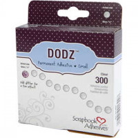 Klebepunkte Dodz, D: 6 mm, Stärke: 0,5 mm, klein, 300Stck. [HOB-11566]