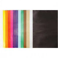 Glanzpapier - Sortiment, Blatt 24x32 cm,  80 g, Sortierte Farben, 50Bl. [HOB-20467]