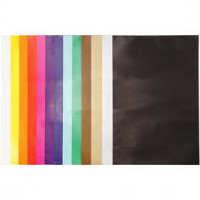 Glanzpapier - Sortiment, Blatt 32x48 cm,  80 g, Sortierte Farben, 100Bl. [HOB-20468]