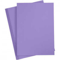 Karton, farbig, A4 210x297 mm,  180 g, Violett, 20Bl. [HOB-21117]