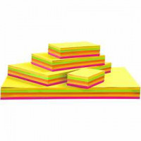 Neonkarton,  A2+A3+A4+A5+A6 ,  180 g, Sortierte Farben, 1800Bl. sort. [HOB-21450]