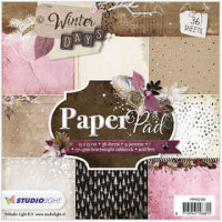 Design Paper Pad, size 15x15 cm, 170 g, 36 sheets [HOB-21576]