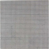 Ausstickkarten , Größe 14x14 cm, Lochgröße 3x3 mm, Schwarz, 50Bl. [HOB-21944]