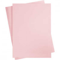 Dekorationskarton, Blatt 460x640 mm,  210-220 g, Hellrosa, 25Bl. [HOB-22816]