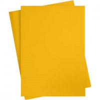 Plakatkarton, Blatt 497x697 mm,  270-300 g, Mandarin, 10Bl. [HOB-22913]