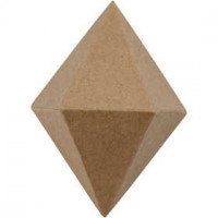 Diamant, Größe 8,7x12 cm, 4 Stck. [HOB-26360]