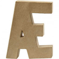 Buchstabe, groß, AE, H 20,5 cm, B 16 cm, 1Stck, Stärke: 2,5 cm [HOB-26597]