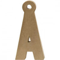Buchstabe, groß, A, H 25 cm, B 12,3 cm, 1Stck, Stärke: 2,5 cm [HOB-26599]