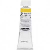 Schmincke AKADEMIE® Acrylfarbe, Kadmiumgelbton (223), Halb-opak, Gut lichtech, 60ml [HOB-318540]
