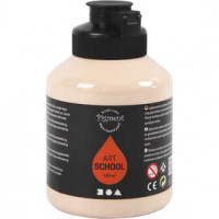 Pigment Art School-Farbe, Hautton hell, Opak, , 500ml [HOB-35405]