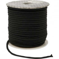 Polyester-Kordel, Stärke: 4 mm, Schwarz, 40m [HOB-41579]