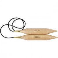 Rundstricknadel, Nr. 35 , L 150 cm, Birke, 1Stck [HOB-42198]