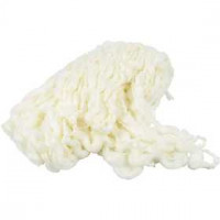 Acrylgarn, kraus, Creme, 100g [HOB-45107]