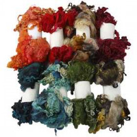 Wolllocken, Sortierte Farben, 8x20g [HOB-45108]