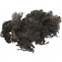 Wolllocken, Dunkelgrau, 100g [HOB-45110]