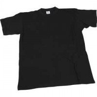T-Shirt, Größe large , B 55 cm, Schwarz, Rundhals, 1Stck [HOB-47232]