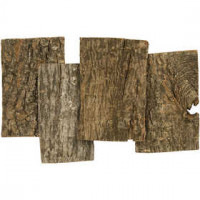 Baumrindenstücke, Größe 9,5x6,5 cm, Stärke: 1-4 mm, 340g [HOB-50225]