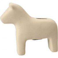 Sparpferd, H 14,5 cm, L 16,5 cm, Weiß, 8Stck. [HOB-50540]