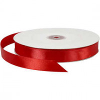 Satinband, B 20 mm, Rot, 100m [HOB-51372]