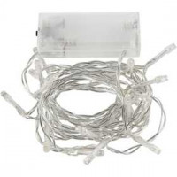LED-Lichterkette, L 3,15 m, Transparent, 1Stck [HOB-52331]