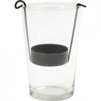 Glaszylinder, D: 6 cm, H 12 cm, 12 Stck. [HOB-55789]