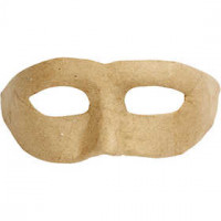 Zorro-Maske, B 21 cm, H 8 cm, 1Stck [HOB-592540]