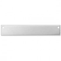 Metal Tag, size 5x40 mm, thickness 1.2 mm, 15 pcs, aluminum [HOB-67540]