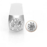 Prägestempel, Größe 6 mm, L 65 mm, Löwenzahn, 1Stck [HOB-67574]