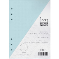 Kalender Füllung A5 Gepunktet, 6 Ringe, Hellblau (1 St.) [BOP-A5DBL]