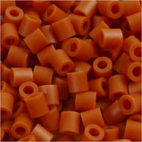 Bügelperlen, Größe 5x5 mm, Lochgröße 2,5 mm, Rotbraun (5), medium, 1100Stck. [HOB-751050]