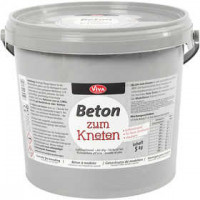 Beton-Modelliermasse, Grau, 5000g [HOB-78657]