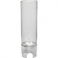 Kerzengießform, Größe 140x50 mm, Dochtstärke 18 , Zylinder-Form, 1Stck [HOB-79204]