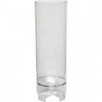 Kerzengießform, Größe 185x70 mm, Dochtstärke 21 , Zylinder-Form, 1Stck [HOB-79209]