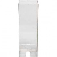 Kerzengießform, Größe 160x60 mm, Dochtstärke 18 , Quadrat, 1Stck [HOB-79220]