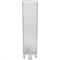 Kerzengießform, Größe 170x53 mm, Dochtstärke 18 , Sechseck, 1Stck [HOB-79222]