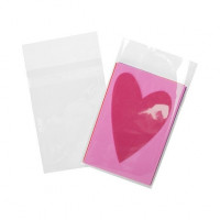 Klappenbeutel 11,1x15,1cm Hochtransparent (100 Stück) [BA6SPC]