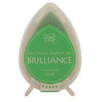 Stempelkissen Brilliance Dew drops Pearlescent Lime (1 St.) [BD-000-042]