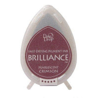 Stempelkissen Brilliance Dew drops Pearlescent Crimson (1 St.) [BD-000-062]