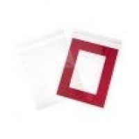 Klappenbeutel 21,4x26cm Hochtransparent (100 Stück) [B108]