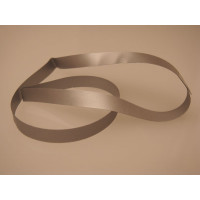 Dekorative Schleifen dehnbares Vinyl Silber 50,8cm (50 Stück) [20CVLSV]