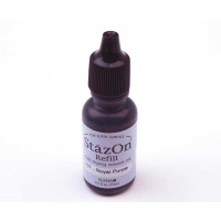 Stempelkissen Stazon Nachfüllung Royal Lila (1 container) [SZ101INK]