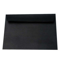 Umschläge für Rahmenkarten Schwarz 18,4x13,3cm (50 Stück) [EJ02]