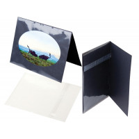 Kunststoff Hüllen für Glückwunschkarten 10,8x14,1cm (100 Stück) [CFC45]