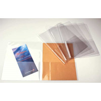 Vinyl Präsentationsordner 23,8x29,5cm Transparent (5 Stück) [VINPF]